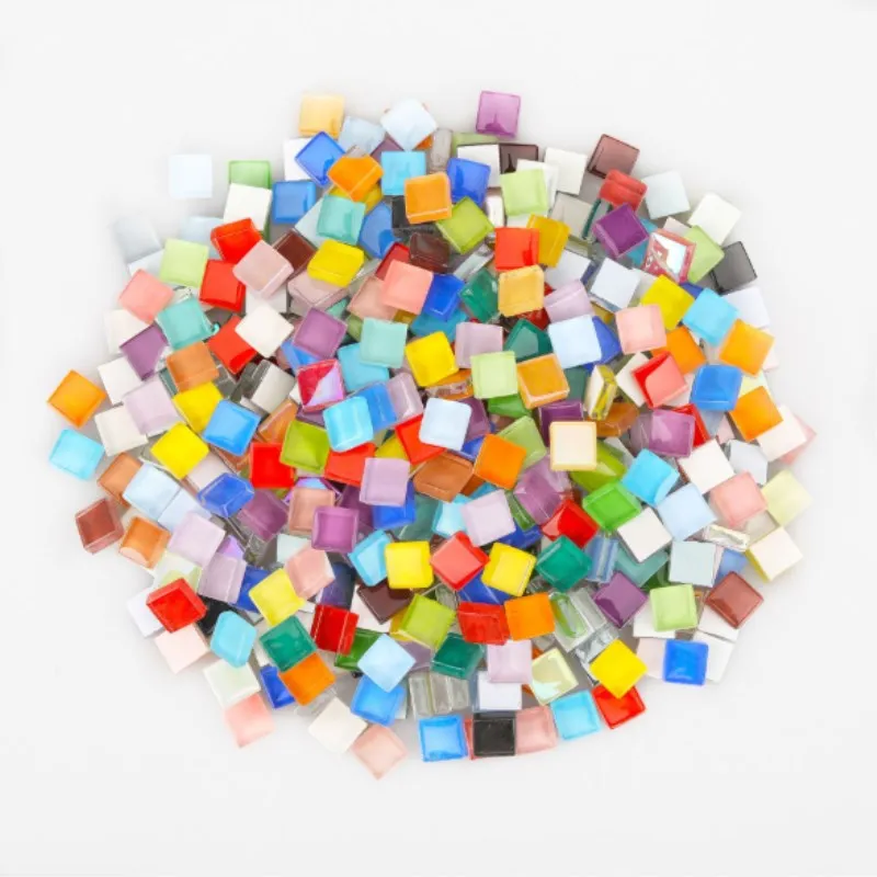 Mosaic Tiles For Crafts Stained Glass Pieces For Diy Art Craft And Home Decoration 100g Building Supplies Tools Home Improvement Alfrayan Org Sa