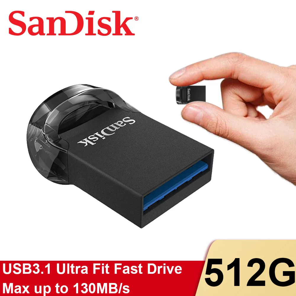 SanDisk флеш-накопитель USB 512 64 ГБ 128 | Компьютеры и офис