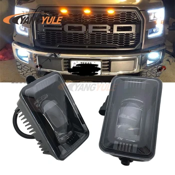 

For Ford F150 2015-2018 Projector LED Fog Lights Waterproof LED Bumper Lamps 1 Pair