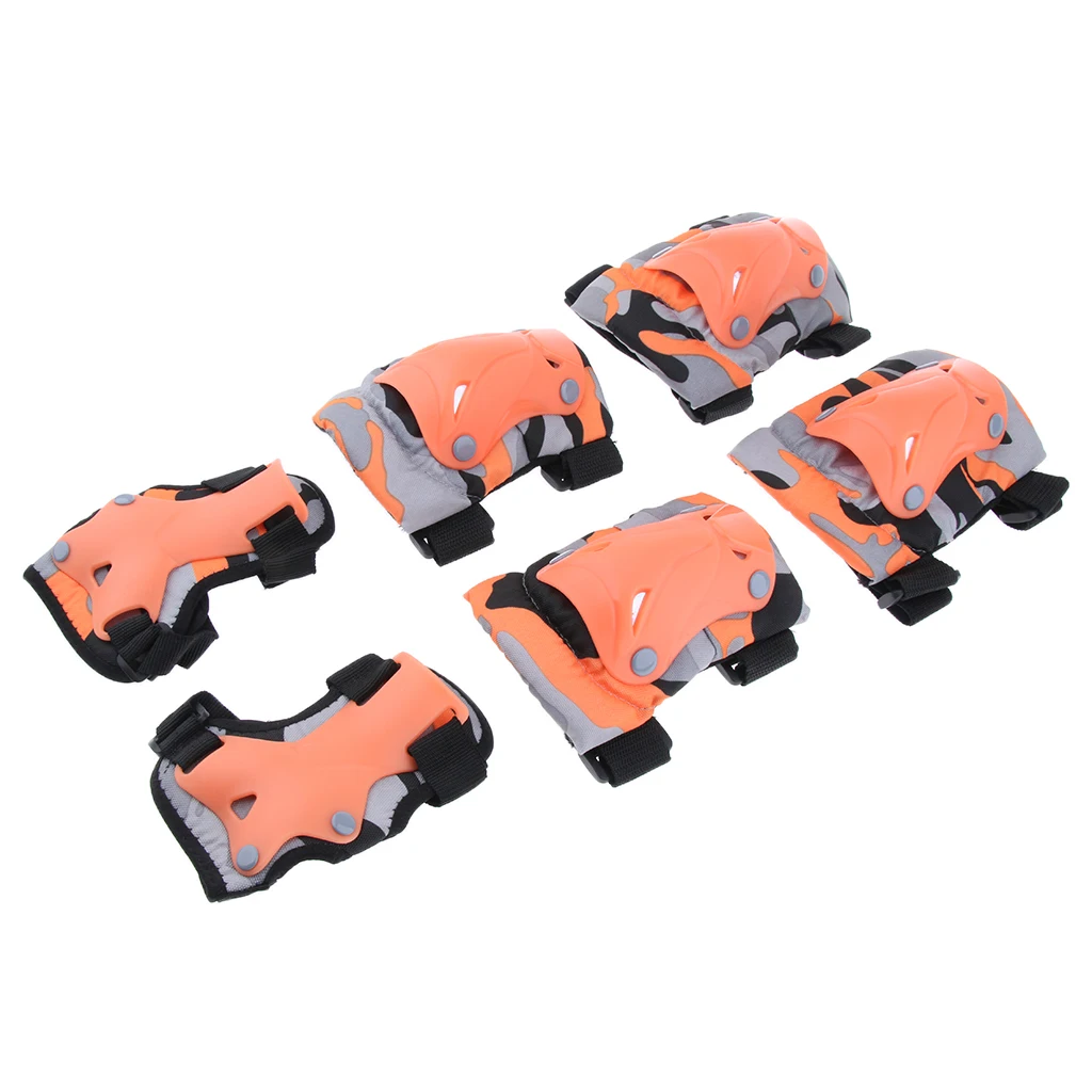 Kids Child Skating Scooter Protective Gear Knee Elbow Hand Pads Set Elbow & Knee Pads Sports Safety for Outdoor Sports 