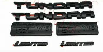 

6PCS FOR 2014-2020 TUNDRA BLACKOUT EMBLEMS LIMITED OVERLAY KIT GENUINE OEM