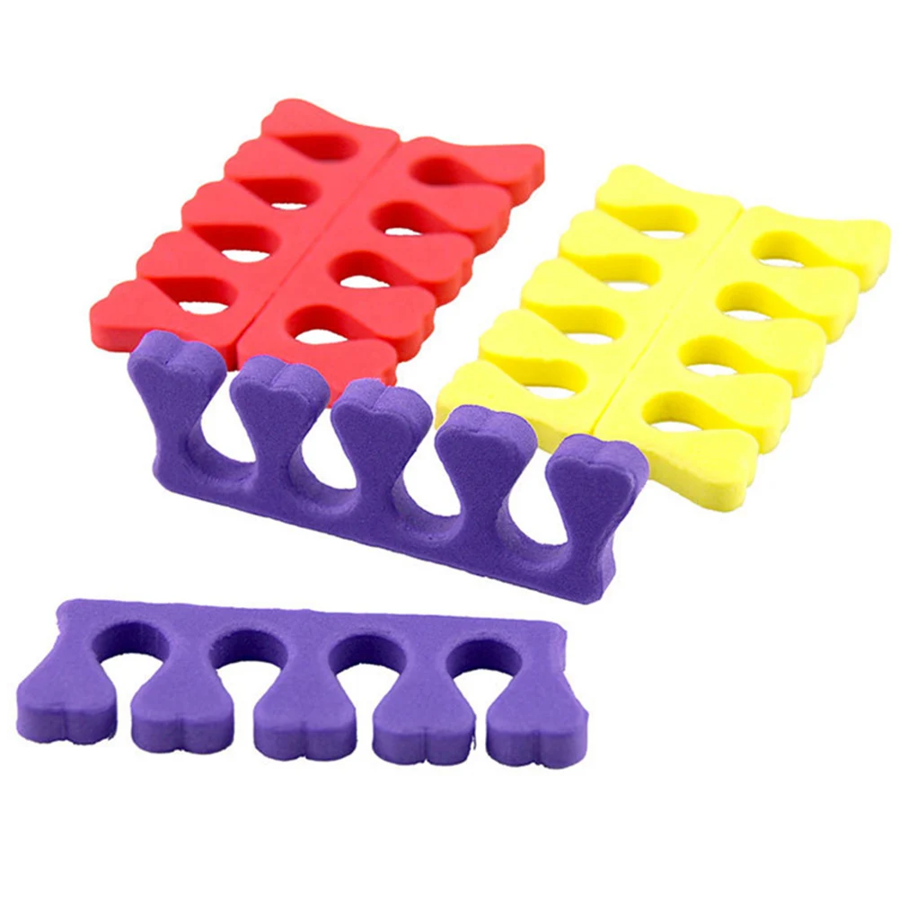 10/20Pcs Soft Sponge Nail Art Finger Toe Separator Nail Extending Painting Coating Anti Touch Separate Manicure Accessories Tool
