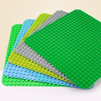 

24*24 Dots Base Plate For Small Bricks Baseplate Boards City DIY Building Blocks Set Parts Educational Toys For Children Gifts