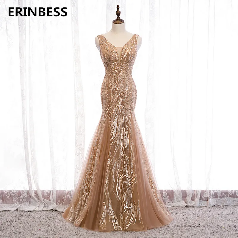 Vestido de festa длинное платье для выпускного вечера es сексуальное с v-образным вырезом цвета хаки платье для выпускного вечера vestidos robe De Soiree вечерние платья