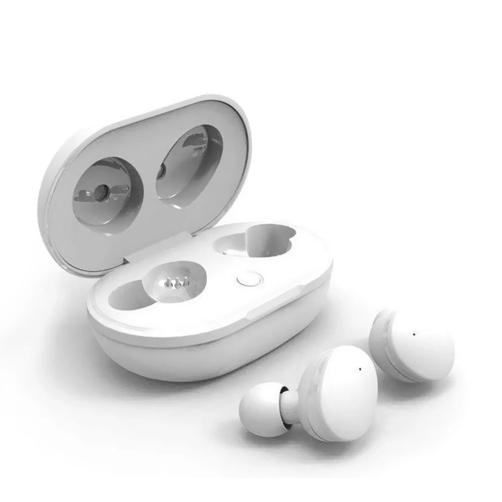 Беспроводные bluetooth наушники, беспроводные стерео наушники BT5.0, наушники-вкладыши, гарнитура с зарядным устройством, поддержка беспроводной зарядки
