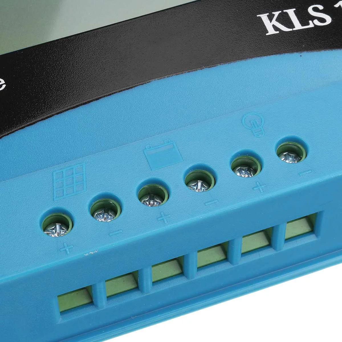30A за максимальной точкой мощности, Солнечный контроллер заряда USB ЖК-дисплей Дисплей PWM 12 V/24 V Авто Светодиодный фонарь на солнечной батарее Панель регулятор заряда при нагрузке для светодиодного уличного фонаря