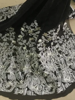 

high class S-9994 embroidered net lace for fashion dress