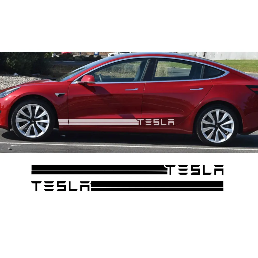 Наклейка графическая для tesla model x model3 Livery Fla 2 шт. | Автомобили и мотоциклы