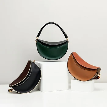 

Niche Design Retro Wide Shoulder Strap Hand Bag Female 2020 New Personality Single Shoulder Messenger Bag Crossbody Bag Channels