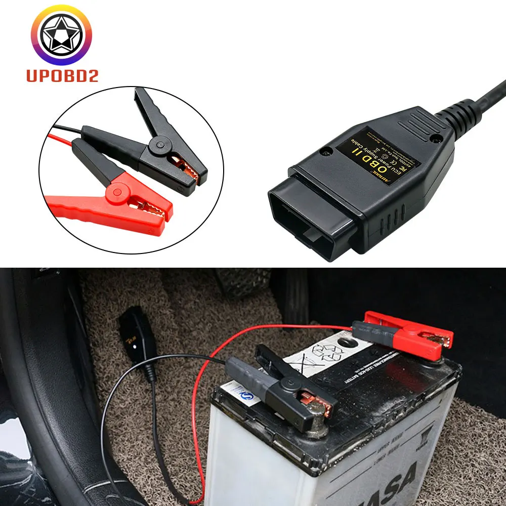 AUTOOL BT-30 OBD2 автомобильная аккумуляторная батарея сменный инструмент автомобильный компьютер(ЭБУ) MENMORY Saver BT-30 авто аварийный кабель питания