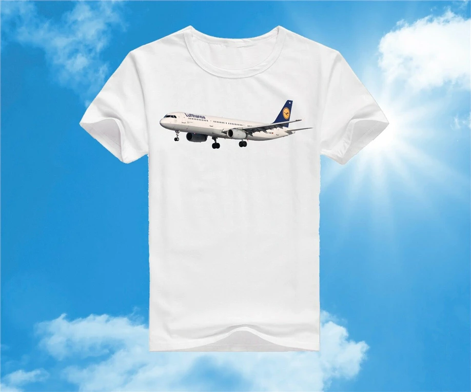 Lufthansa Airbus A321 авиационная футболка с изображением самолета s m l Xl Xxl Подарочная на