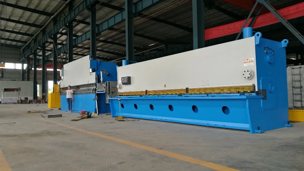 CNC гильотинные стальные листы гидравлические ножницы для резки листового материала цена машины