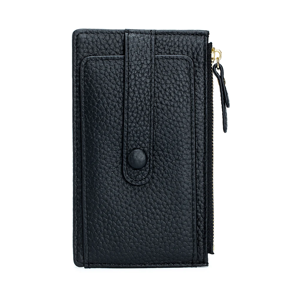 

COMFORSKIN Luxurious 100% Genuine Leather Multi-functional Card Holder For Male New Arrivals Women's Business Card Wallets