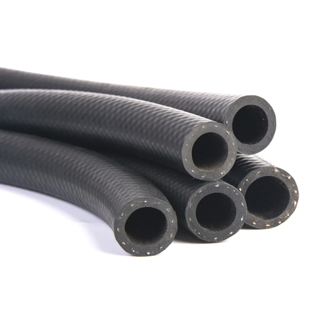 Car oil hose fuel pipe 4mm/6mm/8mm/10mm/12mm/14mm/16mm/18mm Oil Fuel Hose Line Car Turbo Oil Cooler Hose black