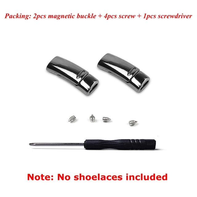 2021 New Magnetic Shoe laces Elastic No tie Shoelaces for Sneakers 24 Color Lazy Shoelace Lock One Size Fits All Kids & Adult Gun lock