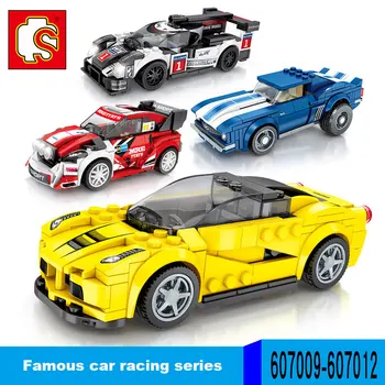 

Sembo Blocks City Super Racers Speed Champions Racing Car model Building Blocks Bricks Kids Toys sets kits childen gift