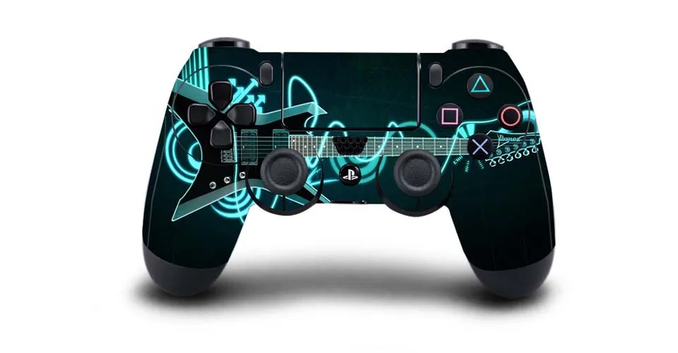 QBTM1049 Виниловые наклейки на кожу для PS4 беспроводной контроллер геймпад Защитная крышка наклейка для Playstation 4 джойстик - Цвет: QBTM1049