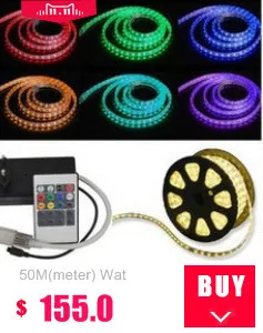 Fanlive 5050 60 светодио дный s/m Ac110v/220 В 14,4 Вт/м 840lm/m Rgb Запуск светодио дный полосы света 25 м/лот + контроллер Rgb