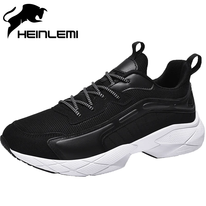 HEINLEMI New Mesh Men Sneakers Lac-up Casual Shoes Lightweight Comfortable Walking For Tenis Masculino Krasovki | Обувь