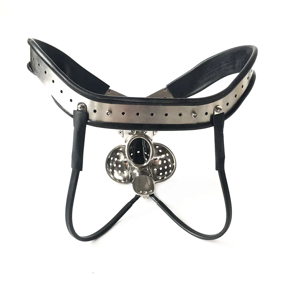 Black Emperor Genuine Product Manufacturers Tmall Signature All Edges Included Cage Stainless Steel Chastity Belt Carrara Chasti