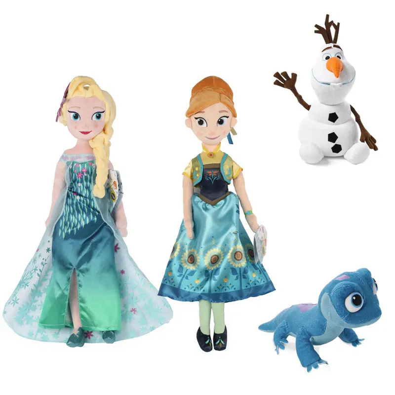 Новинка 2020 плюшевая кукла Frozen 2 Снежная королева принцесса Анна Эльза огненная