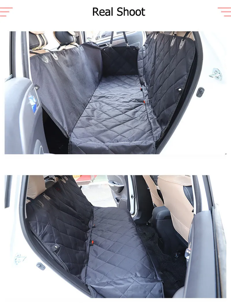 Car Pet Seat Covers Waterproof Back Bench Seat 600D Oxford Car Interior Travel Accessories Car Seat Covers Mat for Pets Dog (7)