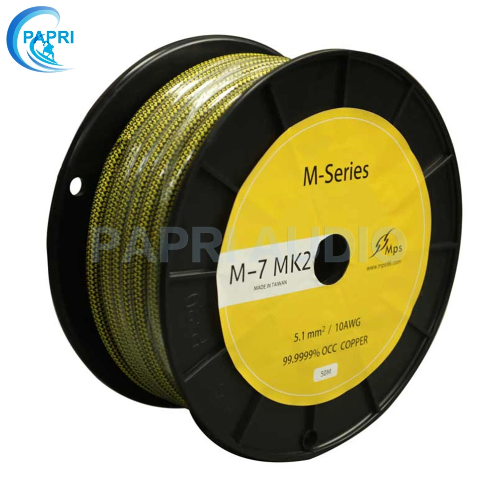 PAPRI HIFI MPS M 7MK2 99.99997% OCC провод для динамика аудио кабины кабель питания CD плеера DVD DCA ламповый усилитель|Кабели