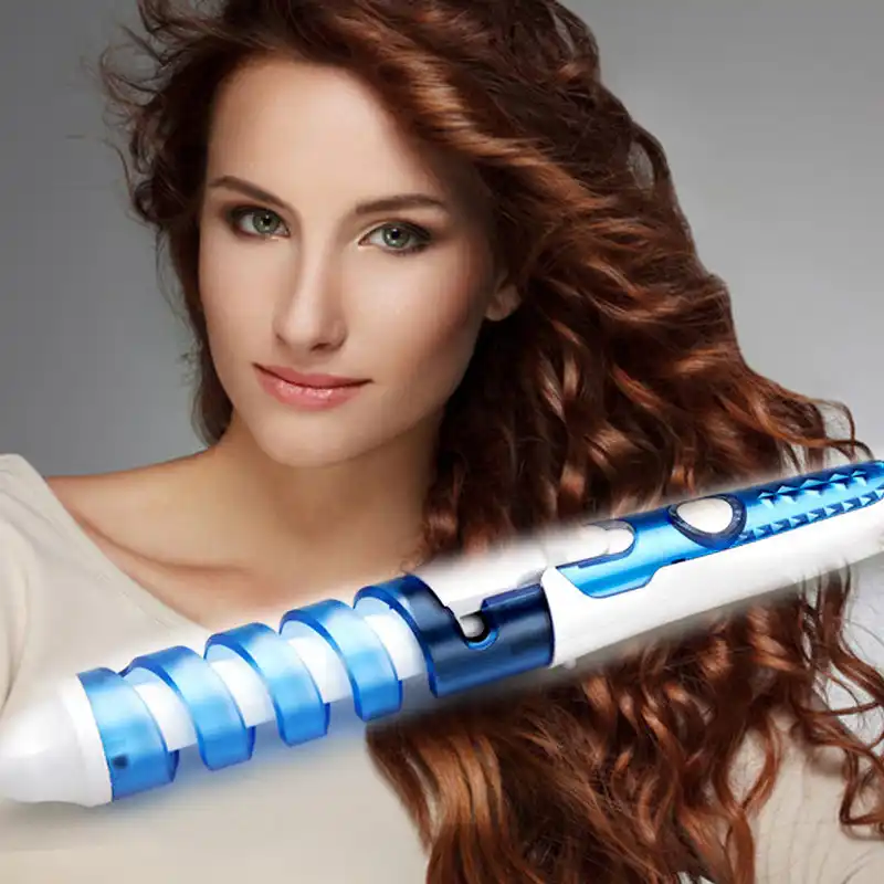 new 3 in 1 hair curler straightener brush set professional