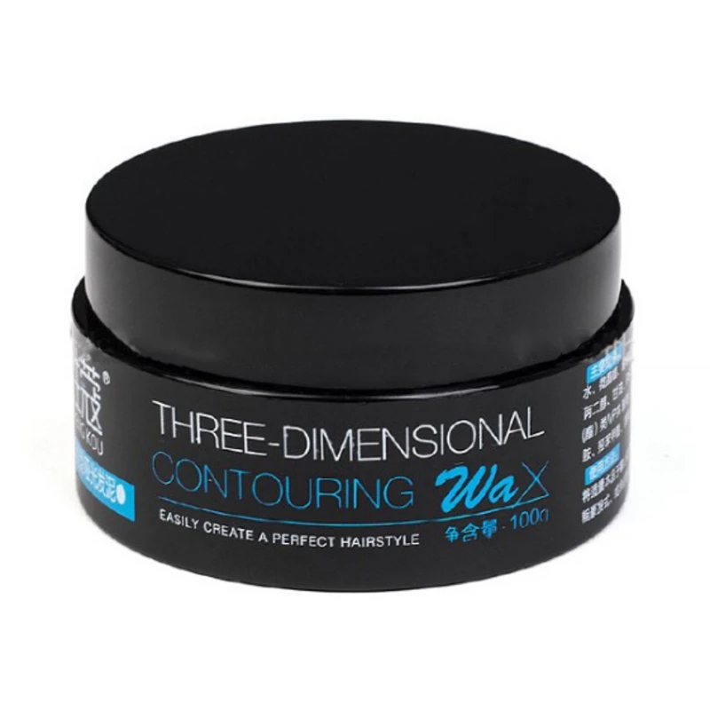 Men Hair Clay Matte Hair Styling Wax Fresh Natural Moisturizing Long-Lasting Hair Cream Styling Tool