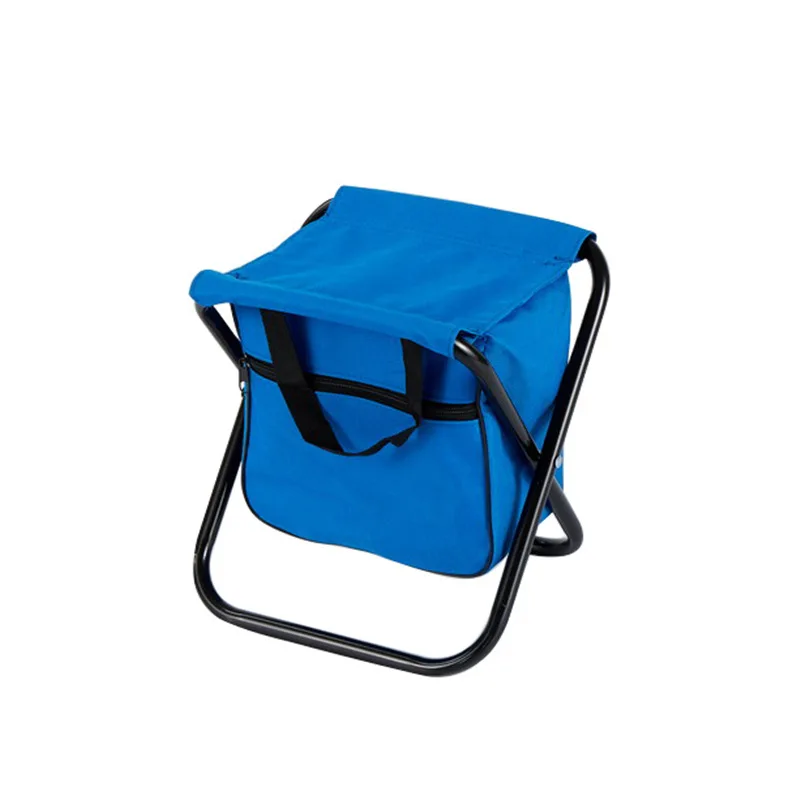 

New Style with a Bag Small Square Folding Stool-Storage Folding Stool Outdoor Portable Fishing Stool Ice Pack Chair