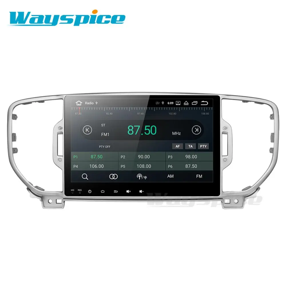 Ips автомобильный dvd-плеер для KIA sportage KX5 gps навигация 1 din стерео головное устройство android 9,0 PX6