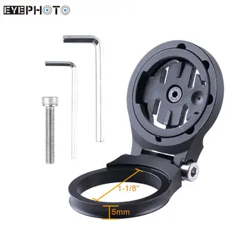 

Bike Stem Mount Computer Holder Support for Garmin Edge 25/200/500/510/520/800/810 GPS Cycling Computer 1-1/8" Bike Stem Mount