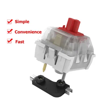 

Replacement Hot-swappable PCB Socket Hot Plug Shaft for Mechanical Keyboard Accessories