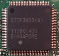 

Free Delivery.D70F3433 (A) car computer chip board
