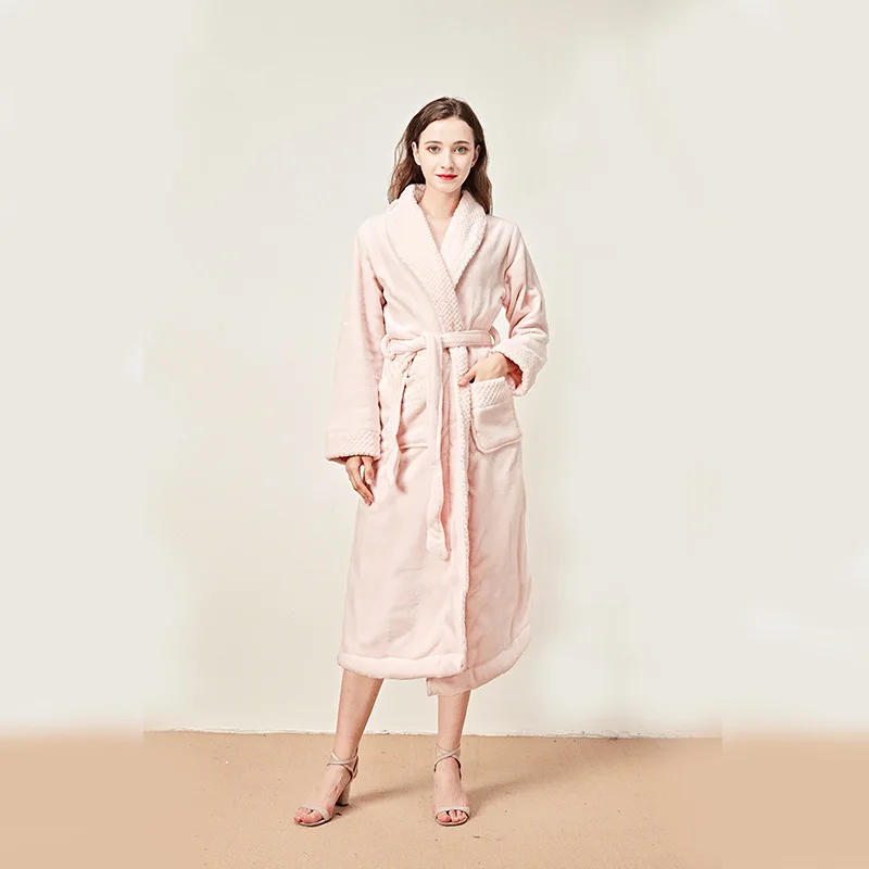 Свадебный халат для невесты одежда влюбленных с подкладкой из кораллового флиса