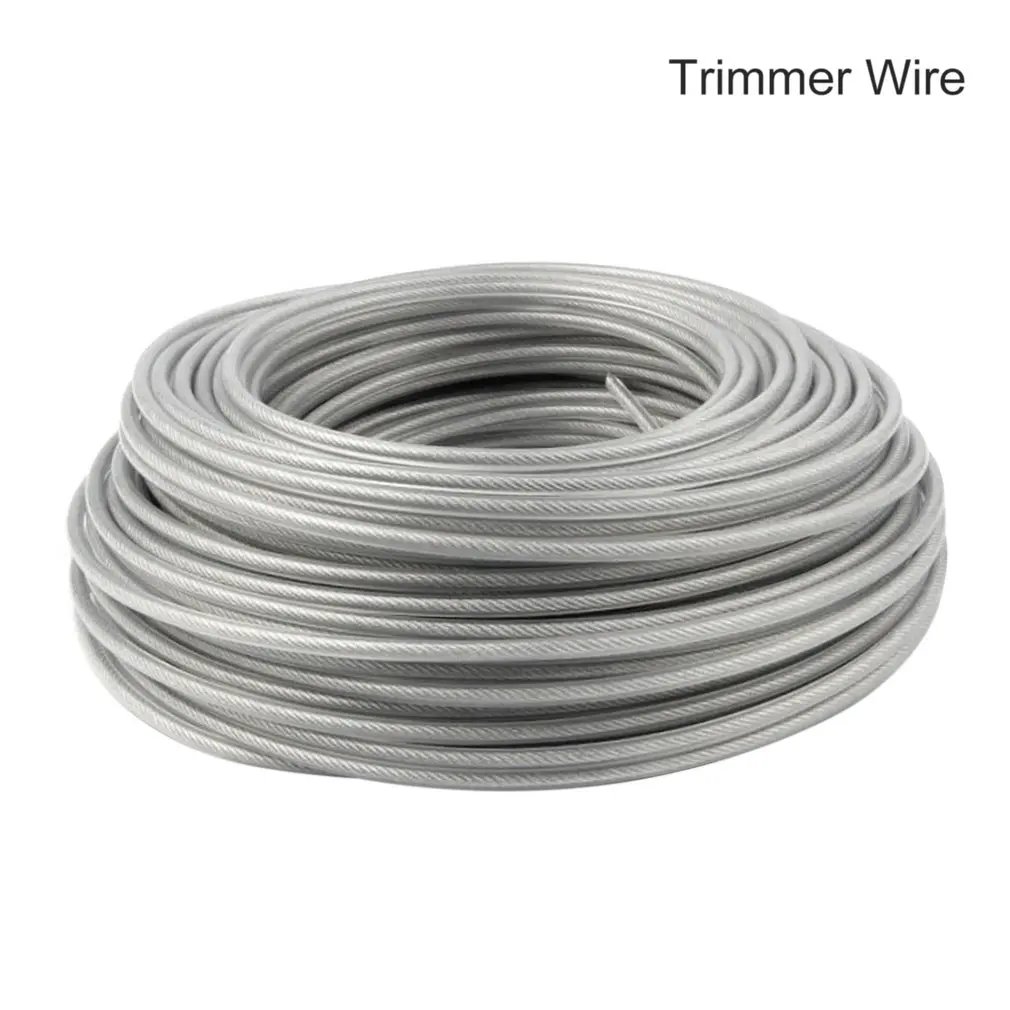 

3.0mm Nylon Round Trimmer Line Grass Cutter Rope Trimmer Roll Cord Wire String for Grass Strimmer Replacement Tooldiscount