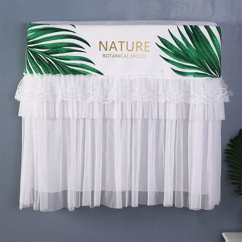 

Lace Air Conditioning Cover Beautiful and Dignified Dustproof Air Conditioning Prevents Direct Wind Curtain Blowing 80cm-92cm