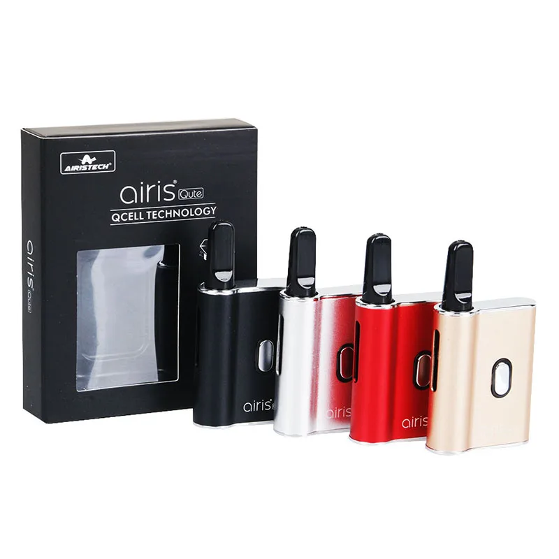 

AIRISTECH Airis Qute Wax Vaporizer Portable Electronic Cigarette Kit Shape Cartirdge Vape Pen 450mah Battery Variable Voltage