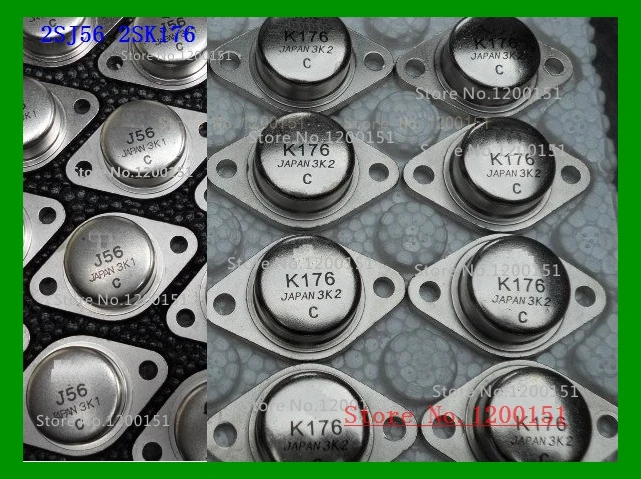 2 шт./лот = 1 пара низкочастотных усилителей мощности 2SK176 2SJ56 K176 J56| |