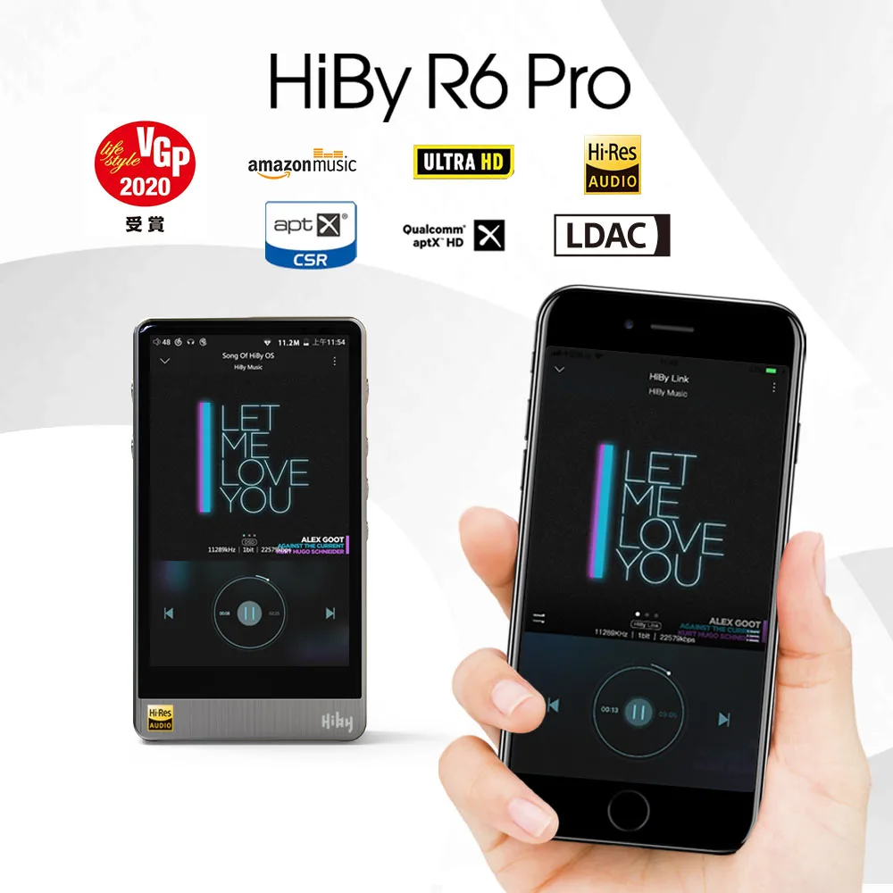 HiBy R6 Pro музыкальный плеер без потерь Высокое разрешение цифровой аудио Hi-Fi Bluetooth MP3 плеер Amazon музыка Ultra HD нержавеющая сталь