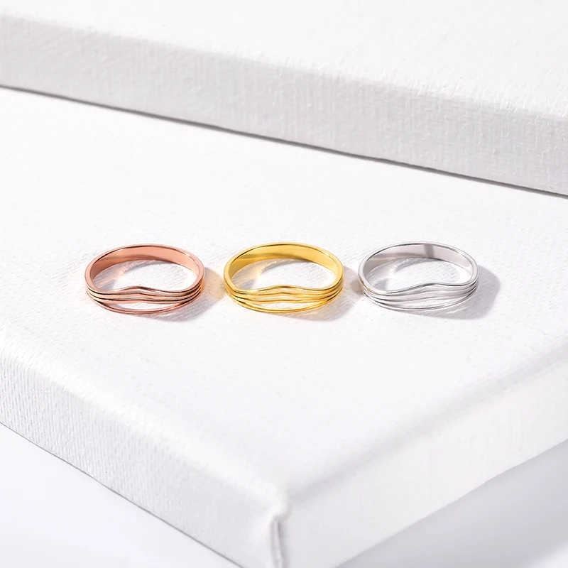 Простые Кольца для мужчин и женщин, розовое золото, серебро, обручальное свадебное кольцо для мужчин и женщин, кольцо на кончик пальца, модный ювелирный подарок на палец