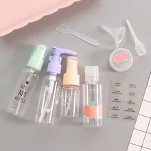 Тонкая бутылка для лосьона с распылителем, пустая бутылка для увлажнения лица, дорожная суб-бутылка, ультратонкая нано-лейка