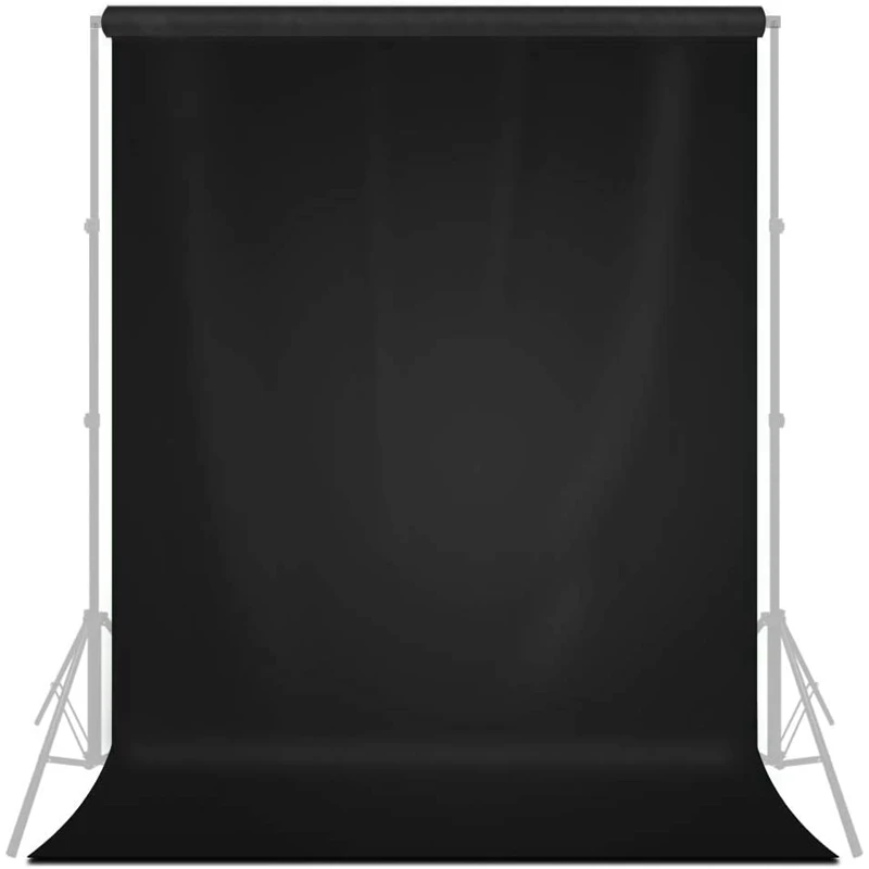 Фон для фотосъемки черный 1x2 5x2 1x3 5x3 м 6 размеров | Электроника