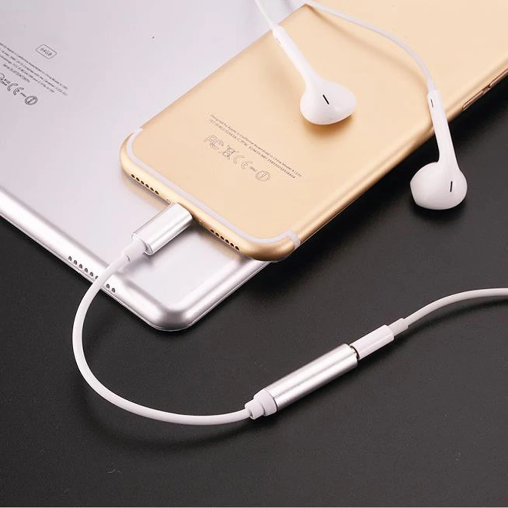 Для Lightning/3,5 мм разъем AUX кабель для iPhone 11 Pro X XS XR 8 7 3,5 мм для наушников Lightning 3,5 аудио адаптер сплиттер