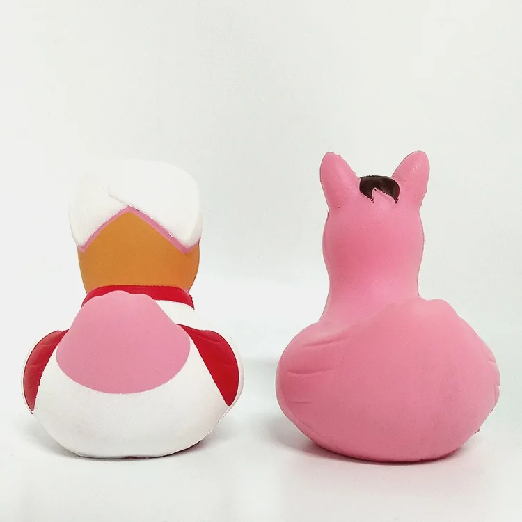 Creative Memory Foam Doctor Duck Squishy Foam Simulated Animal Powder Horse 3-Year-Old Or above CHILDREN'S Toy