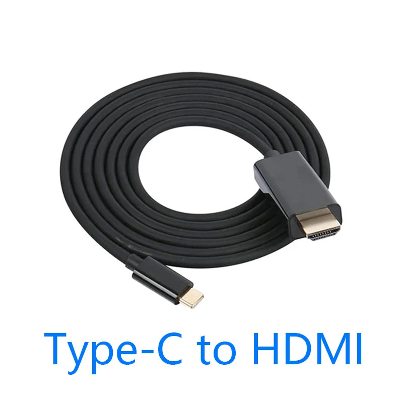 

Black Usb Type-c to Hdmi Converter Adapter Phone Connect TV cable HDTV Video Converter for Macbook Samsung Huawei LG G5 G6 ULTRA