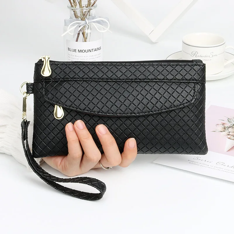 

New Fashion Pu Leather Women Wallet Clutch Women's Purse Best Phone Wallet Female Case Phone Pocket Carteira Femme