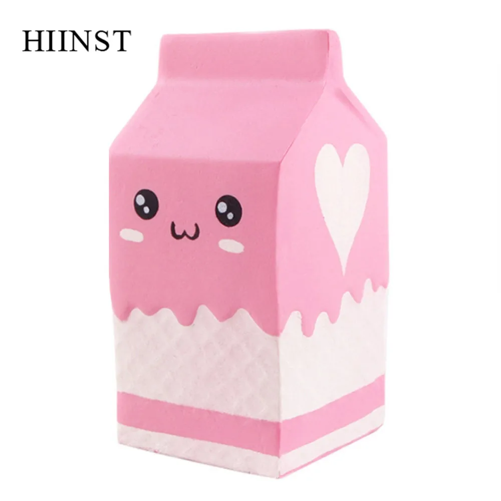 HIINST игрушки для снятия стресса мультяшная бутылка для йогурта ароматическая детская медленно растущая ароматическая игрушка для взрослых снимает стресс реалистичные игрушки - Цвет: PK