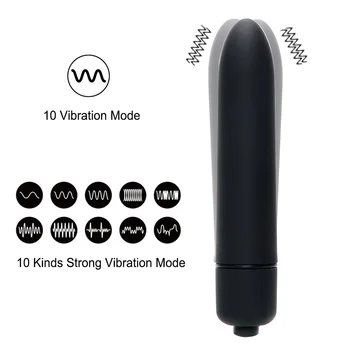 Mini 10-Speed Sex Toys Vagina G Spot Vibrator for Women Clitoral Stimulator Vibrating Bullets Female Masturbation Adult Supplies 2