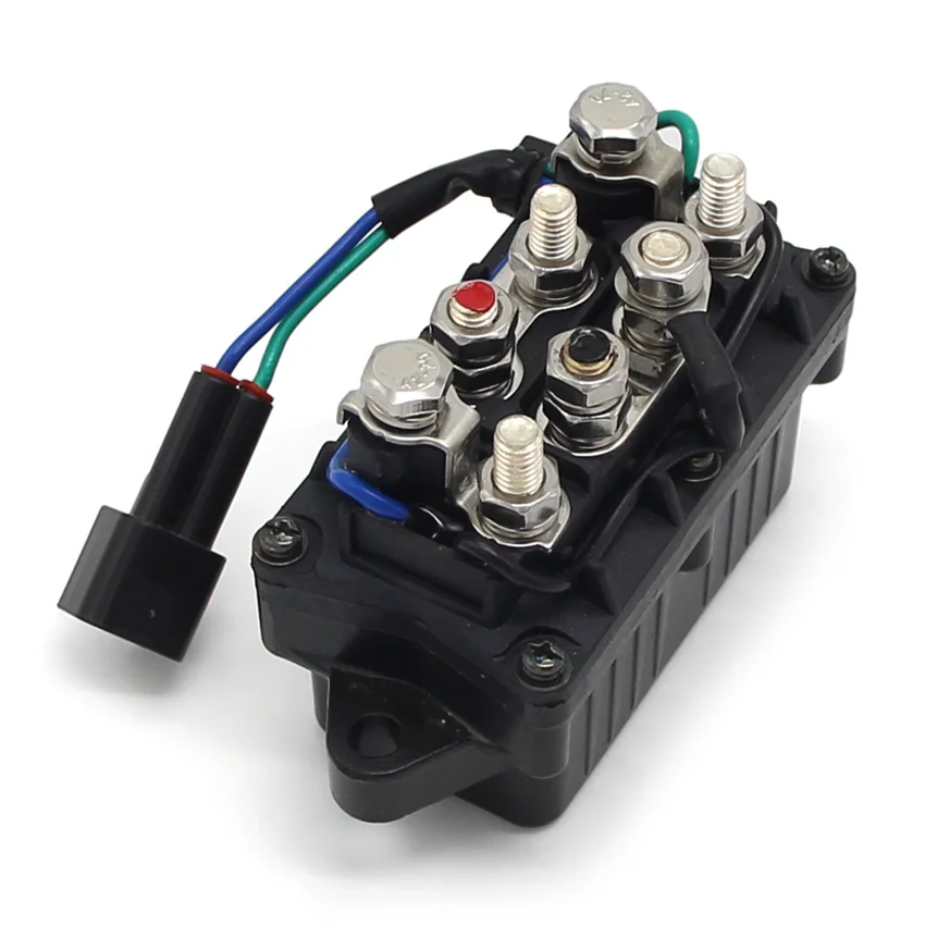 Реле стартера соленоида для Yamaha F150A F150 TJR F150B VF150 F165A F175A F175 VF175 F185A VF200 F200D F200F F225B F225C F250A